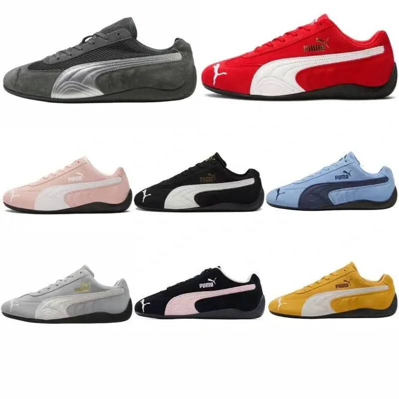 e2a9aad2bd PUMA Rose Low-Top Racing Shoes, Non-Slip, Unisex Retro Versatile Casual Shoes - Image 1