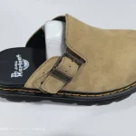 Dr. Martens Martin ZebZag unisex slip-on suede mules with closed toe, casual and stylish platform sandals - Image 8
