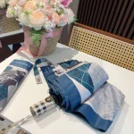Warhorse Pattern Tri-Fold Automatic Umbrella - Image 5