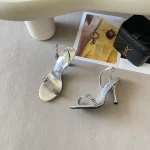 Rhinestone high heel sandals-box - Image 12