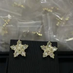 New Style Star Water Drop Rhinestone Studs-box - Image 3