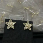 New Style Star Water Drop Rhinestone Studs-box - Image 2
