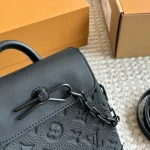 Black Monogram Leather Bag-box - Image 5