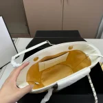 Chain-strap Woven Shopper-box - Image 6