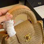Early Spring Resort Woven Kelly Bag-box"Please note there might be a slight color variation. Kindly check the detail images." - Image 10