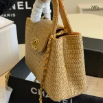 Early Spring Resort Woven Kelly Bag-box"Please note there might be a slight color variation. Kindly check the detail images." - Image 9