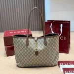 Canvas with brown leather trim-no box