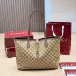Canvas with brown leather trim-no box - Image 13
