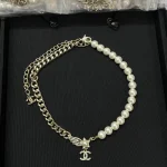 Five-Pointed Star Double-C Wing Pearl Necklace-box - Image 4