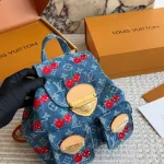 Small denim backpack-box - Image 4