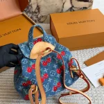 Small denim backpack-box - Image 9
