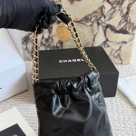 Mini Garbage Bag in Calfskin Leather-box - Image 8