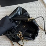 Mini Garbage Bag in Calfskin Leather-box - Image 6