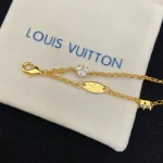 Double-layer bracelet with full diamond letter and floral pattern-box - Image 5
