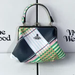 New green plaid dumpling bag-box
