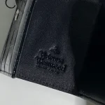 Black crocodile pattern triangle wallet-box - Image 6