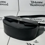 Black oil wax leather swallow bag-box - Image 5