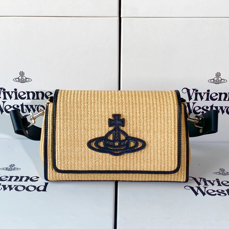 13424152835532000 New medium woven underarm bag-box - Image 1