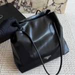 Minimalist Lambskin 'Trash Bag' Tote-no box