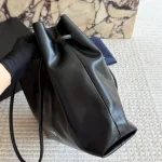 Minimalist Lambskin 'Trash Bag' Tote-no box - Image 10