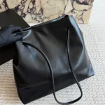 Minimalist Lambskin 'Trash Bag' Tote-no box - Image 9