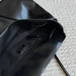 Minimalist Lambskin 'Trash Bag' Tote-no box - Image 4