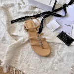 Early summer rhinestone chain sandals-box - Image 2