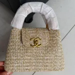Early Spring Resort Woven Kelly Bag-box"Please note there might be a slight color variation. Kindly check the detail images." - Image 11