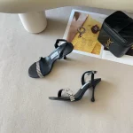 Rhinestone high heel sandals-box - Image 17