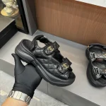 New Summer Chunky Platform Sandals with Velcro Straps-box - Image 3
