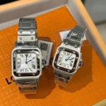 Imported quartz movement with a Cartier-inspired folding clasp. Delicate, petite, and effortlessly versatile-box - Image 2