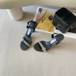 Rhinestone high heel sandals-box - Image 20