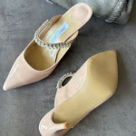 Classic Nude Pointed Toe High Heel Pumps for Women - Elegant Office & Party Shoes - Image 7