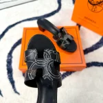New Summer Embroidered Flat Slippers-4 cm heel-box - Image 6