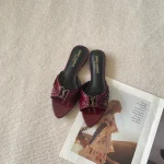 Chic Flat Mules for Early Summer-box - Image 7
