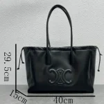 Chic Simple Shoulder and Handbag with Large Capacity-no box - Image 4