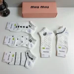 Bamboo cotton blend, lightweight, soft, and breathable. Perfect for all seasons-5 Pairs/Box - Image 2