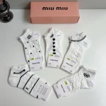 Bamboo cotton blend, lightweight, soft, and breathable. Perfect for all seasons-5 Pairs/Box