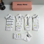 Bamboo cotton blend, lightweight, soft, and breathable. Perfect for all seasons-5 Pairs/Box - Image 8
