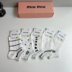 Bamboo cotton blend, lightweight, soft, and breathable. Perfect for all seasons-5 Pairs/Box - Image 7