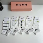 Bamboo cotton blend, lightweight, soft, and breathable. Perfect for all seasons-5 Pairs/Box - Image 6