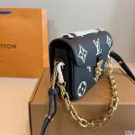 Embossed Leather Messenger Bag-box - Image 7