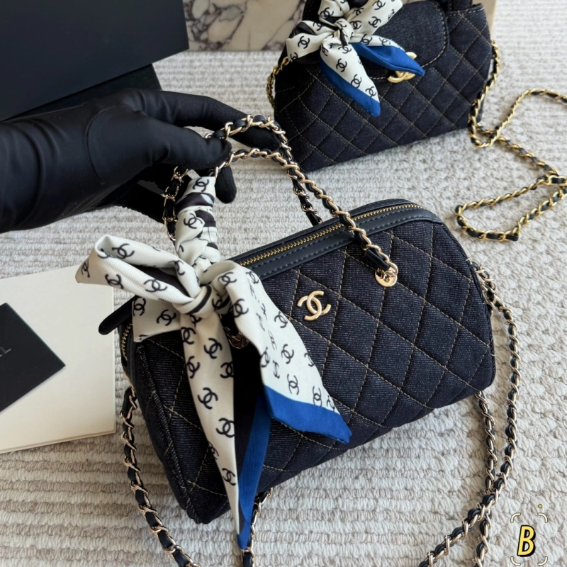 13424773159015800 Dark indigo denim with tan stitching-box - Image 1
