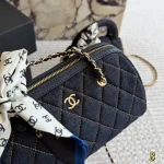 Dark indigo denim with tan stitching-box - Image 2