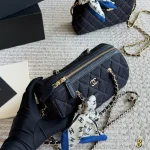 Dark indigo denim with tan stitching-box - Image 6