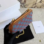 Blue and Red Arc de Triomphe Denim Mini Bag-box - Image 10