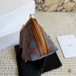 Blue and Red Arc de Triomphe Denim Mini Bag-box - Image 9