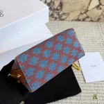 Blue and Red Arc de Triomphe Denim Mini Bag-box - Image 8