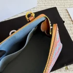 Blue and Red Arc de Triomphe Denim Mini Bag-box - Image 5