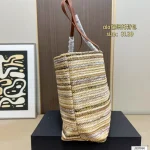 Woven Tote Bag / Minimalist Casual Everyday Purse-no box - Image 7